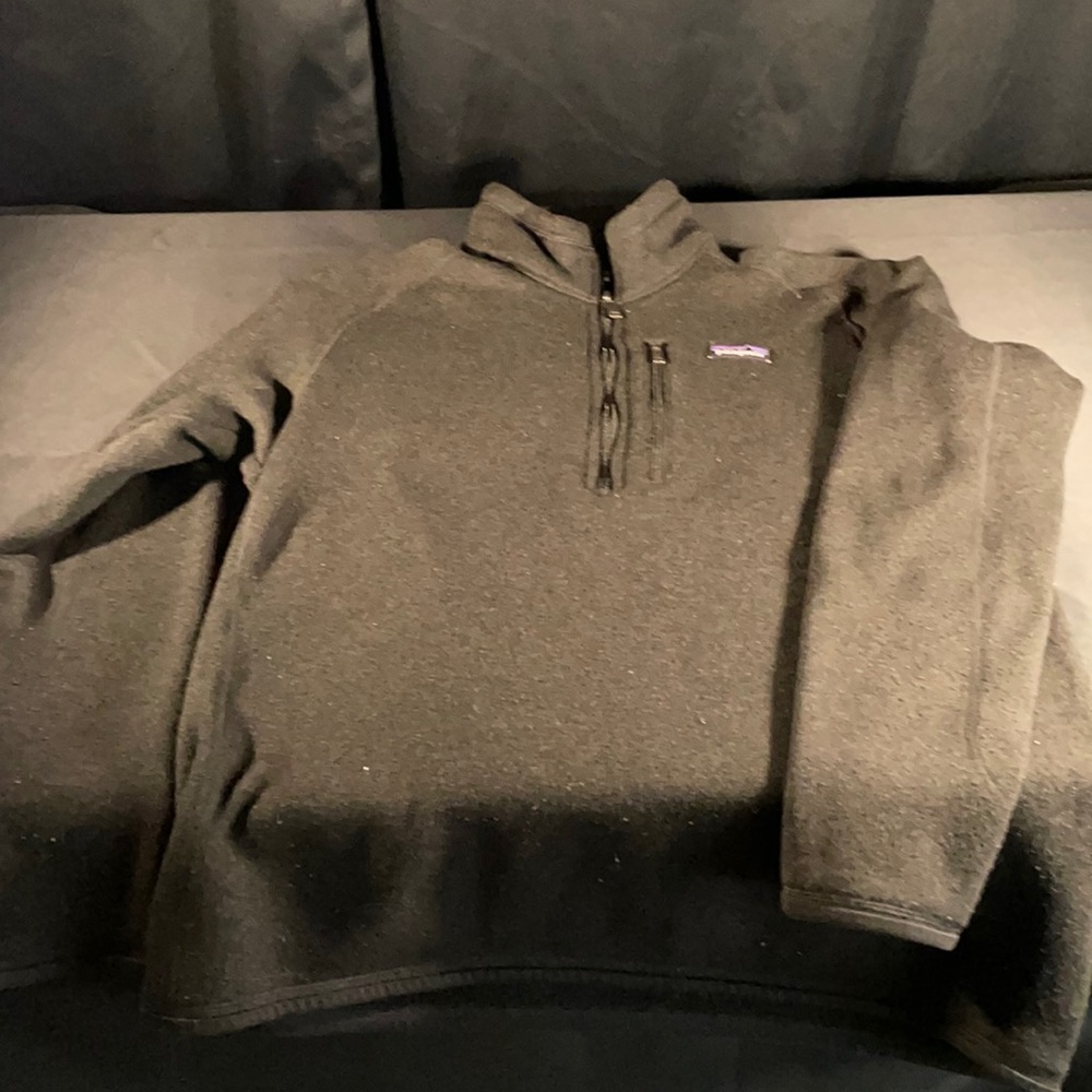 Patagonia fleece jacket men’s large black